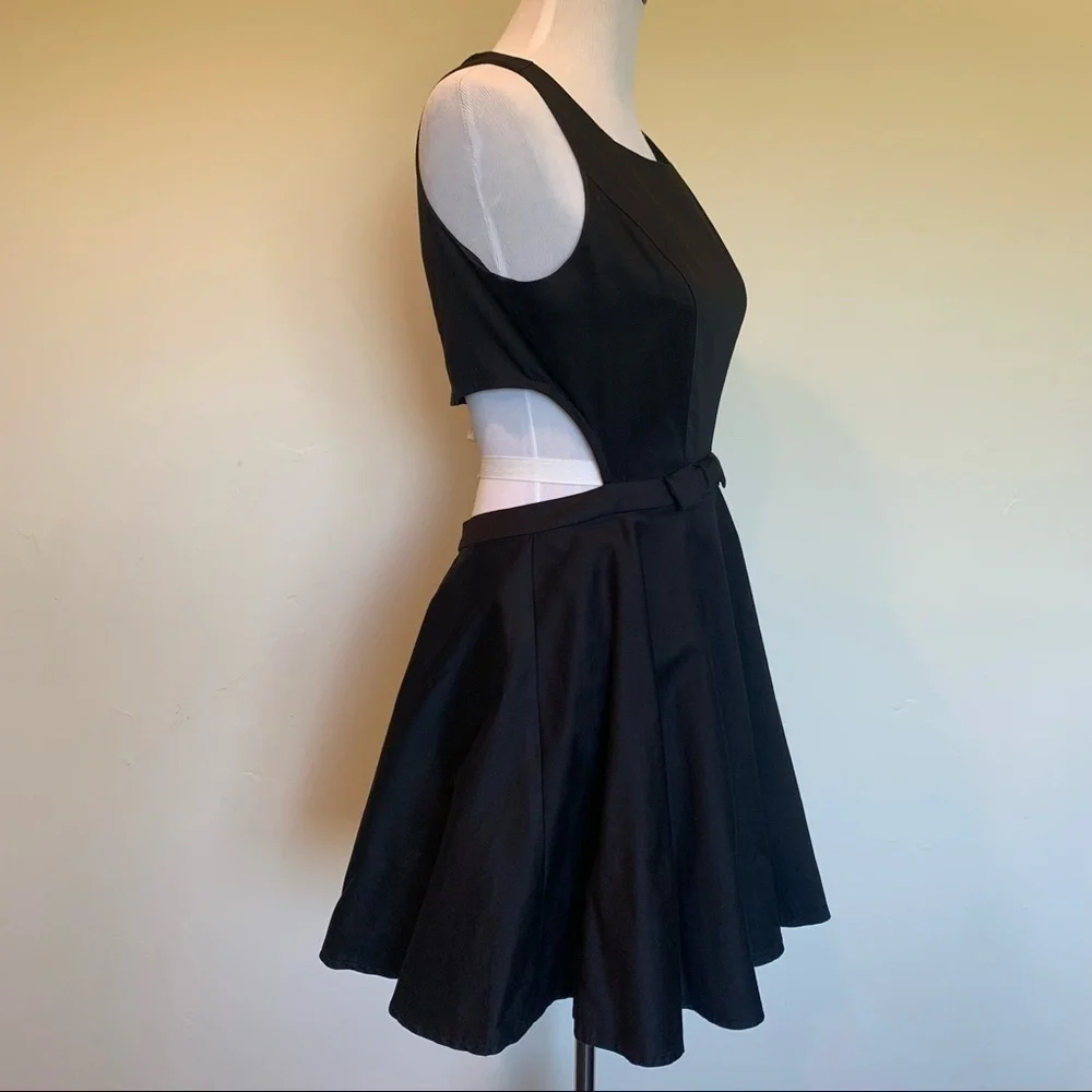 Double Zero black open pinup, rock a billy black dress - Picture 14 of 14